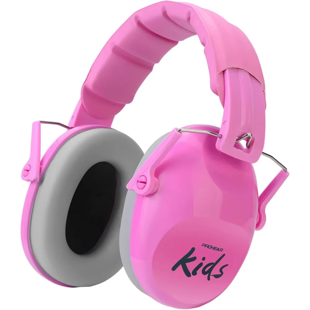 Kids Ear Protection Earmuff Adjustable Muffs Safety Noise-Proof Ear Defenders for Toddler Autism Children Outdoor Sleeping
