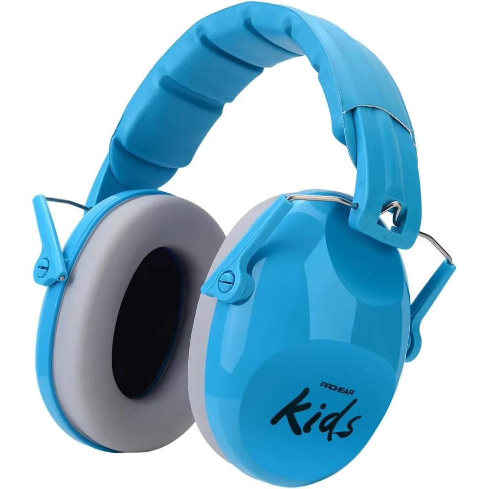 Kids Ear Protection Earmuff Adjustable Muffs Safety Noise-Proof Ear Defenders for Toddler Autism Children Outdoor Sleeping