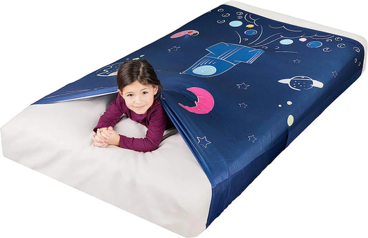 Sensory Compression Bed Sheet for Kids Breathable Twin Fitted Sheet
