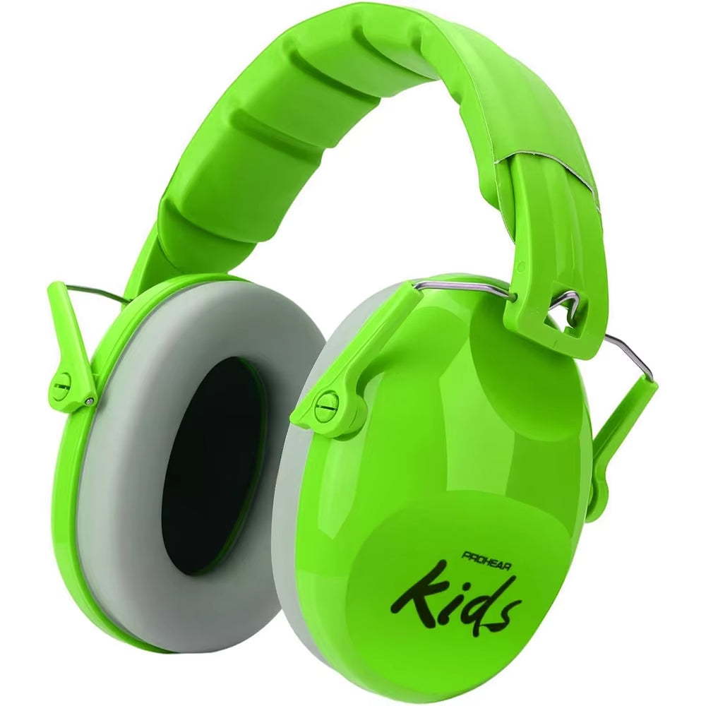 Kids Ear Protection Earmuff Adjustable Muffs Safety Noise-Proof Ear Defenders for Toddler Autism Children Outdoor Sleeping