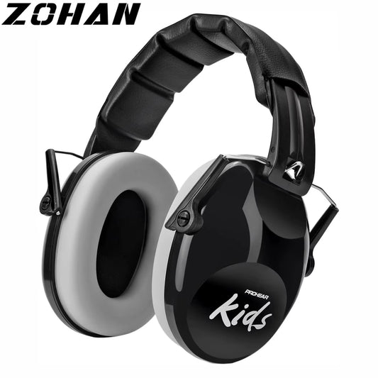 Kids Ear Protection Earmuff Adjustable Muffs Safety Noise-Proof Ear Defenders for Toddler Autism Children Outdoor Sleeping