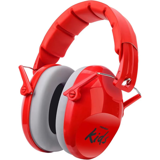 Kids Ear Protection Earmuff Adjustable Muffs Safety Noise-Proof Ear Defenders for Toddler Autism Children Outdoor Sleeping